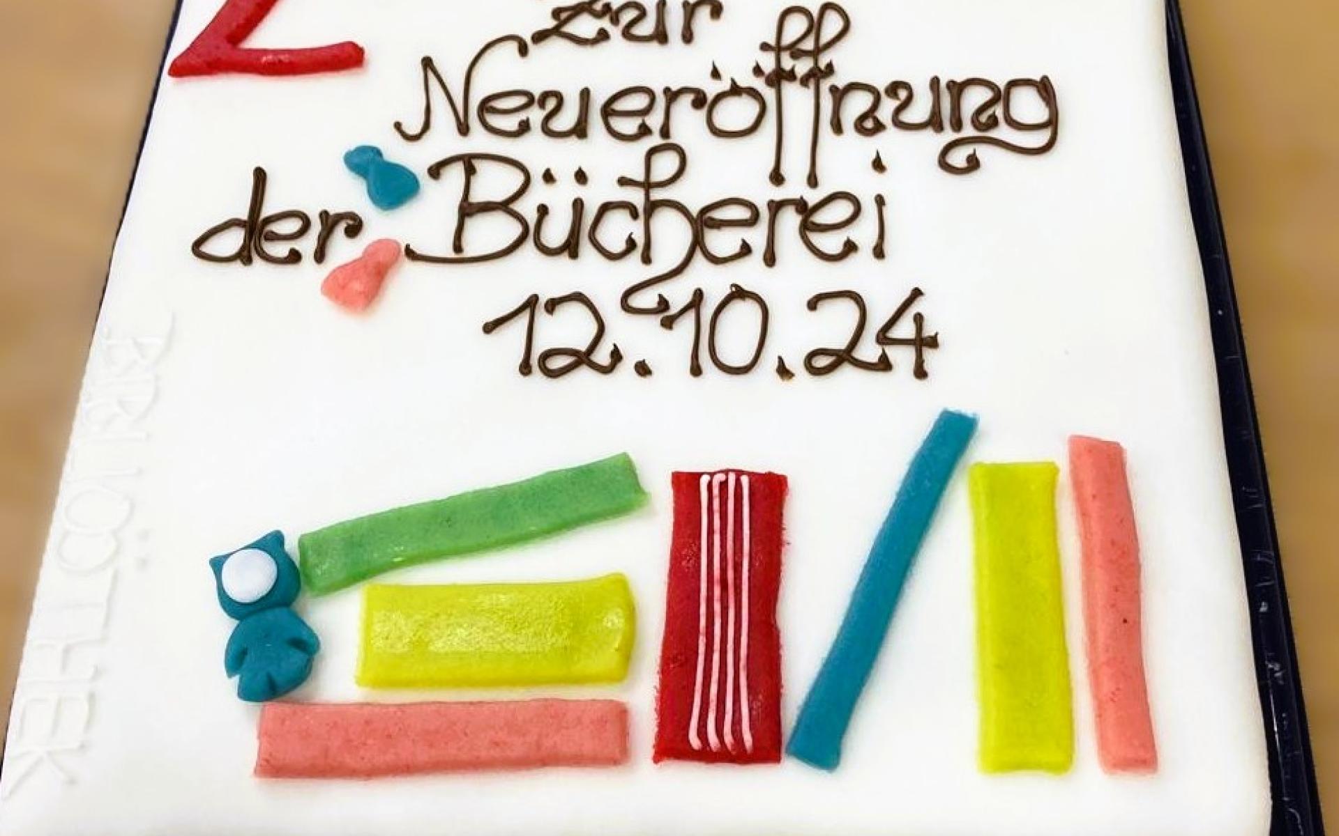 Torte zur Eröffnung